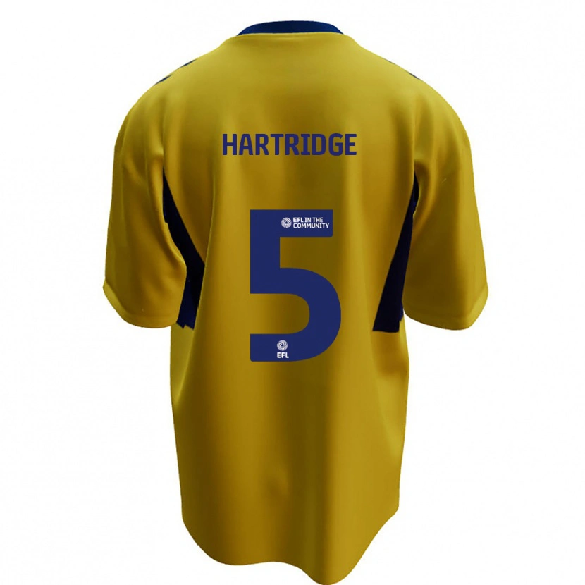 Danxen Homem Camisola Alex Hartridge #5 Amarelo Azul Alternativa 2025/26 Camisa Brasil