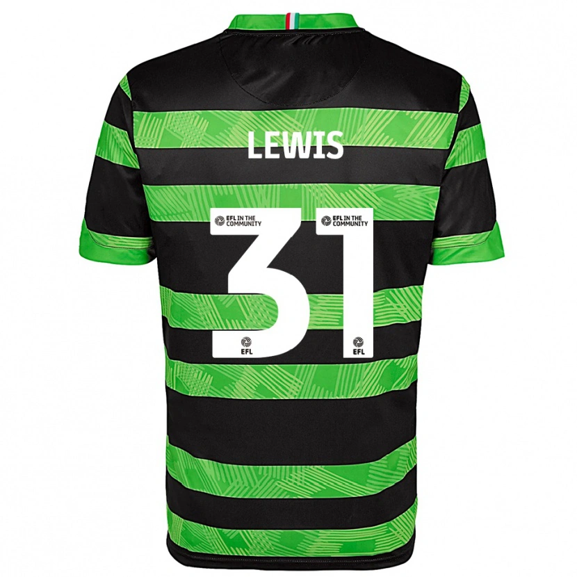 Danxen Homem Camisola Joe Lewis #31 Preto Verde Alternativa 2025/26 Camisa Brasil
