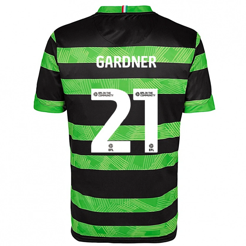 Danxen Homem Camisola Remmi Gardner #21 Preto Verde Alternativa 2025/26 Camisa Brasil
