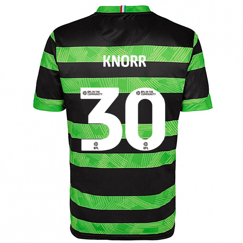 Danxen Homem Camisola Dior Knorr #30 Preto Verde Alternativa 2025/26 Camisa Brasil