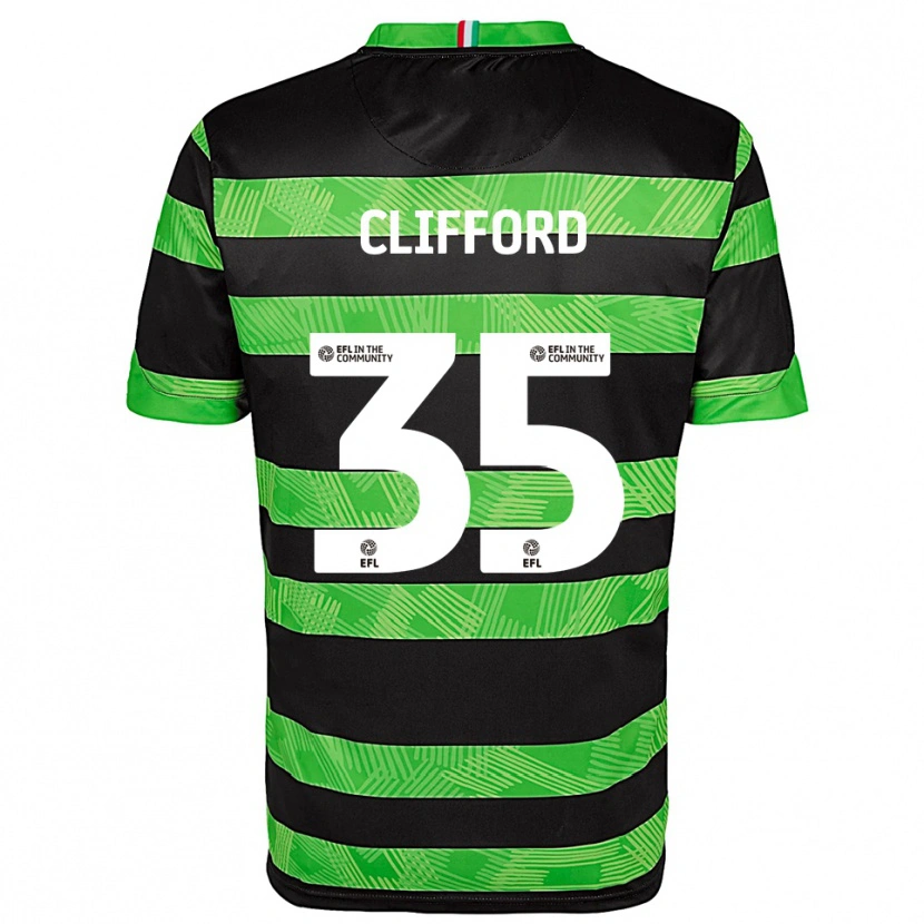 Danxen Homem Camisola Georgia Clifford #35 Preto Verde Alternativa 2025/26 Camisa Brasil