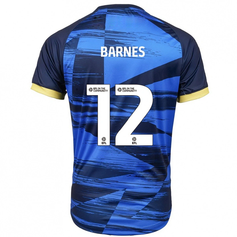 Danxen Homem Camisola Ruby Barnes #12 Azul Marinho Alternativa 2025/26 Camisa Brasil