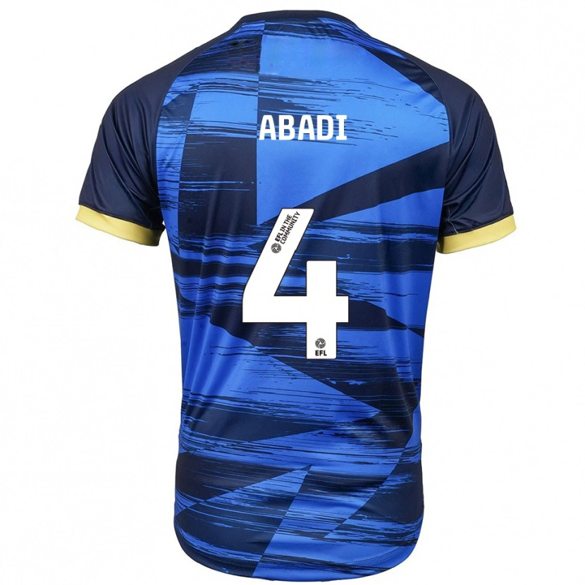 Danxen Homem Camisola Laila Abadi #4 Azul Marinho Alternativa 2025/26 Camisa Brasil
