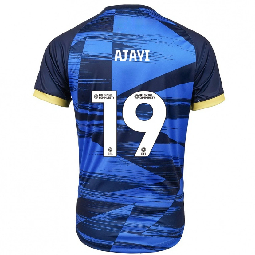 Danxen Homem Camisola Damola Ajayi #19 Azul Marinho Alternativa 2025/26 Camisa Brasil