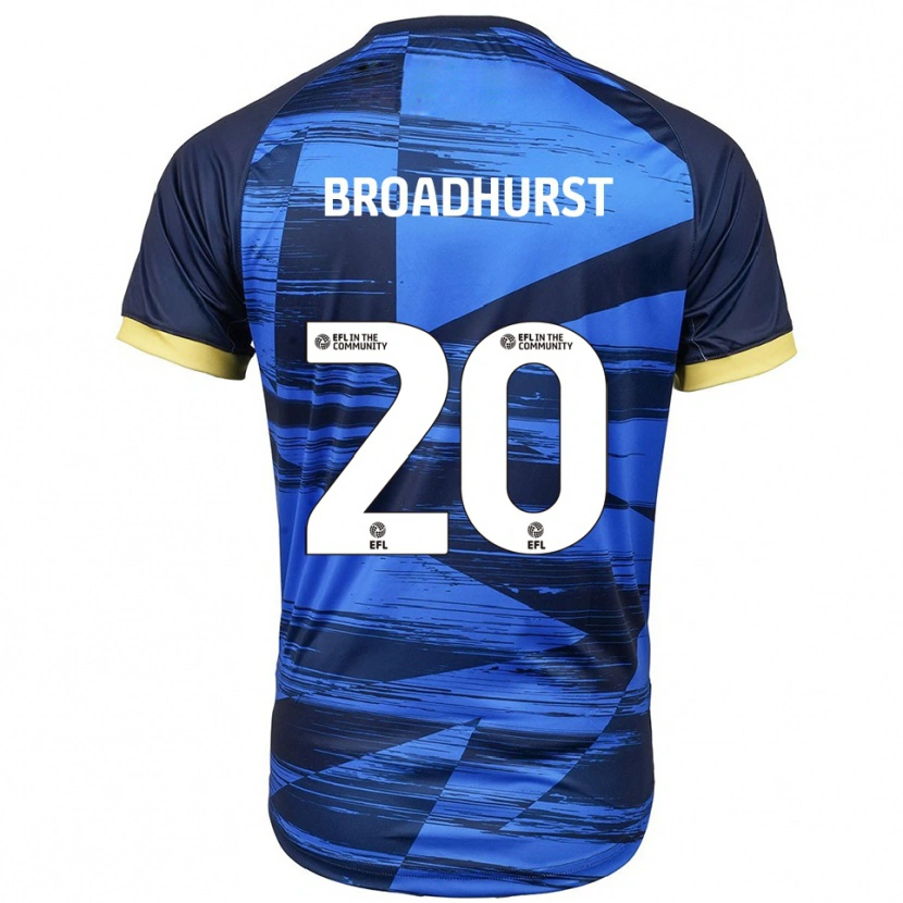 Danxen Homem Camisola Lilli-Mae Broadhurst #20 Azul Marinho Alternativa 2025/26 Camisa Brasil