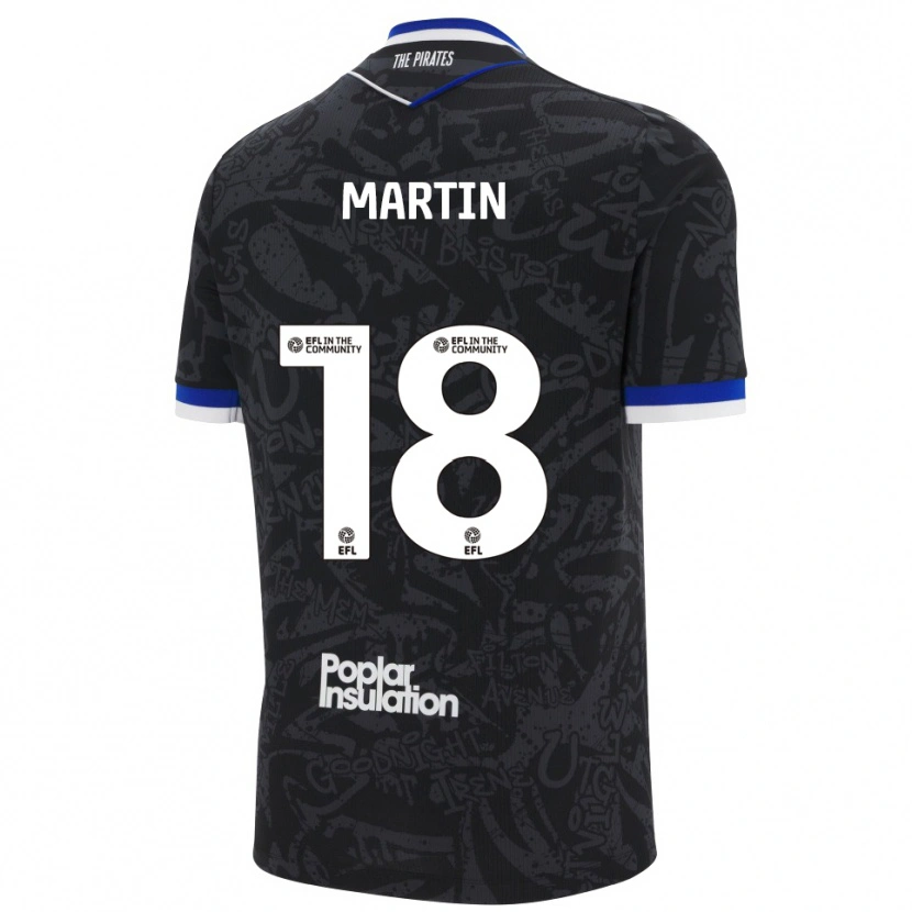 Danxen Homem Camisola Chris Martin #18 Preto Branco Alternativa 2025/26 Camisa Brasil