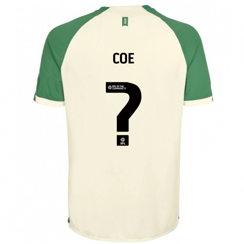Danxen Homem Camisola Natasha Coe #0 Branco Sujo Verde Alternativa 2025/26 Camisa Brasil