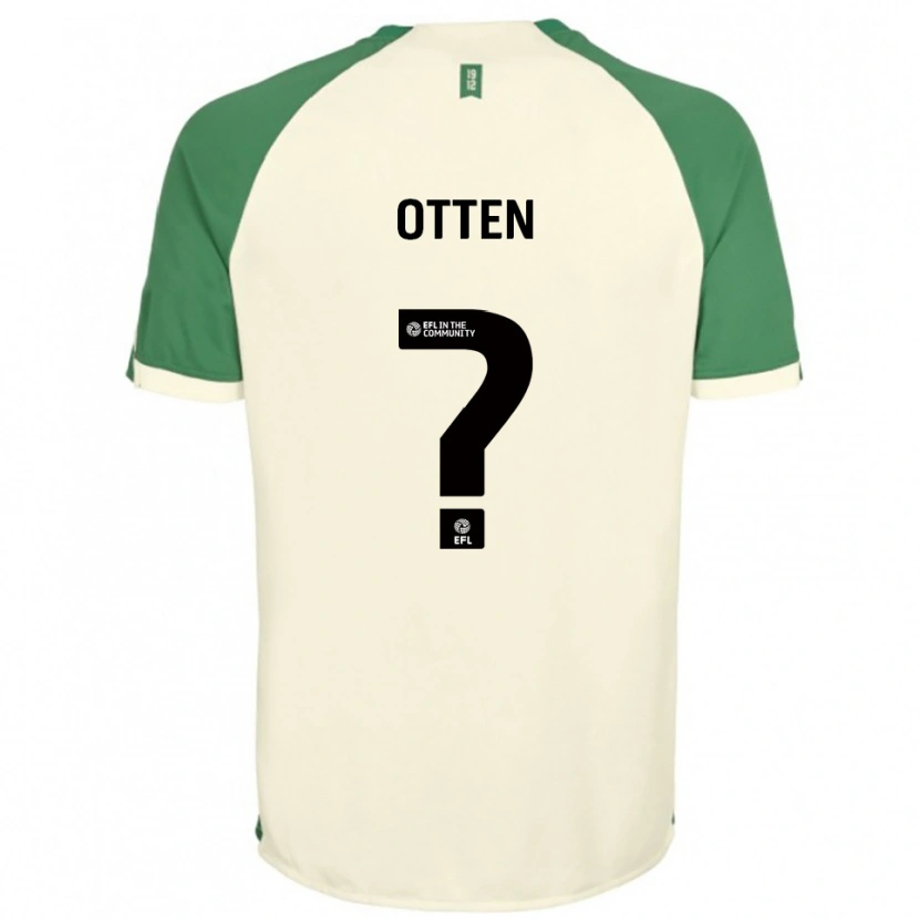 Danxen Homem Camisola Gisela Otten #0 Branco Sujo Verde Alternativa 2025/26 Camisa Brasil