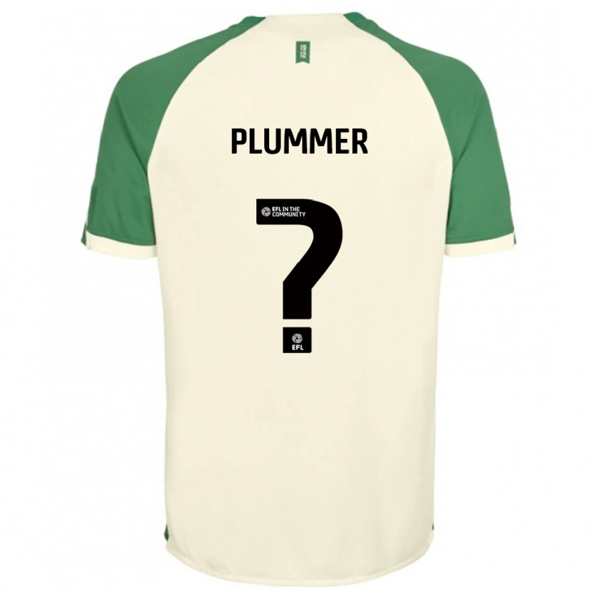 Danxen Homem Camisola Holly Plummer #0 Branco Sujo Verde Alternativa 2025/26 Camisa Brasil