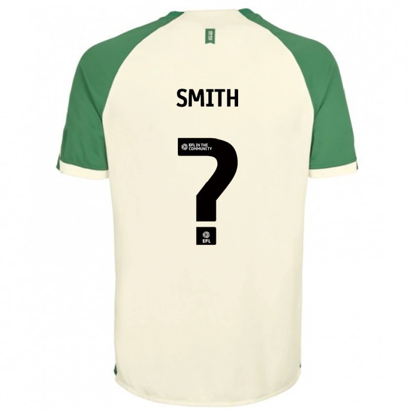 Danxen Homem Camisola Kelsey Smith #0 Branco Sujo Verde Alternativa 2025/26 Camisa Brasil