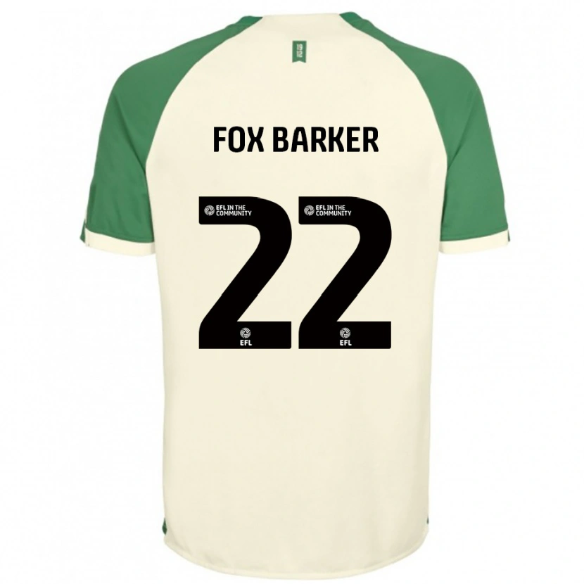Danxen Homem Camisola Mistie Fox-Barker #22 Branco Sujo Verde Alternativa 2025/26 Camisa Brasil