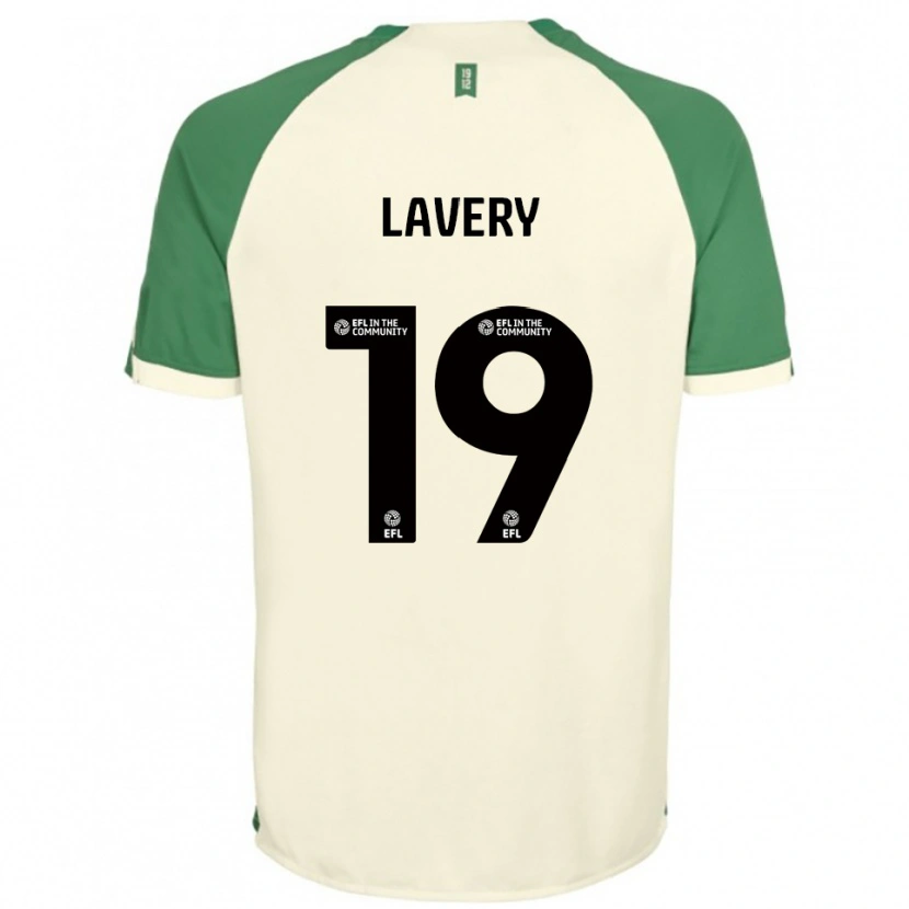 Danxen Homem Camisola Shayne Lavery #19 Branco Sujo Verde Alternativa 2025/26 Camisa Brasil