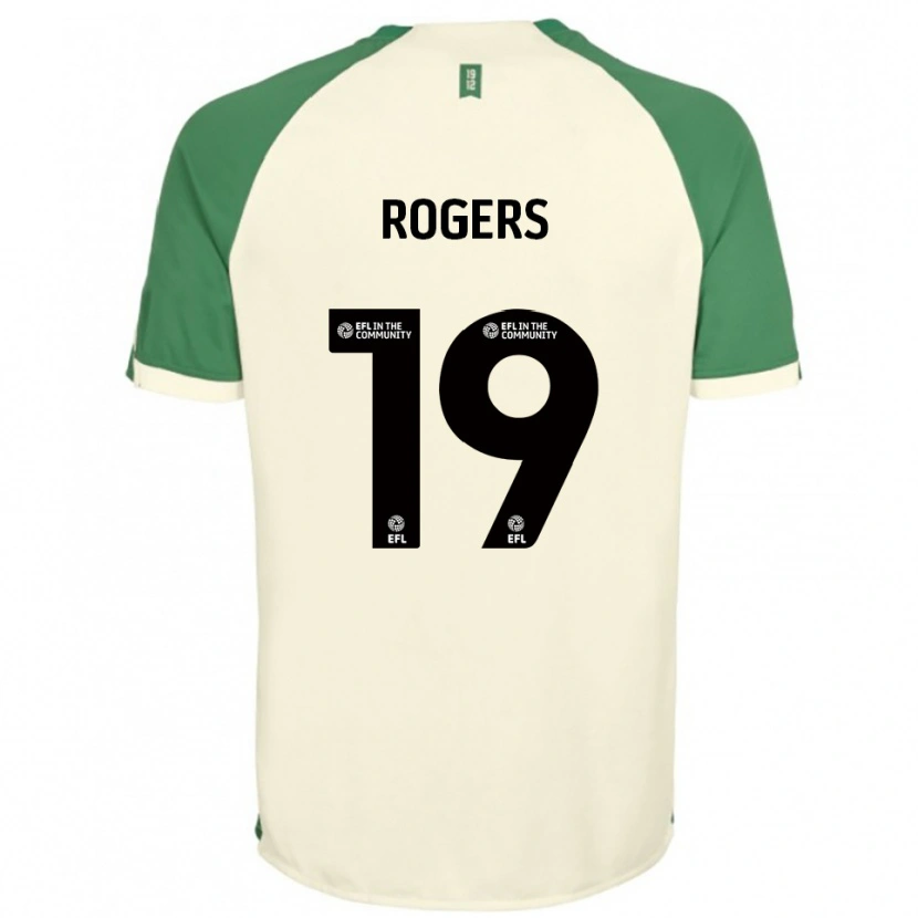 Danxen Homem Camisola Beatrice Rogers #19 Branco Sujo Verde Alternativa 2025/26 Camisa Brasil