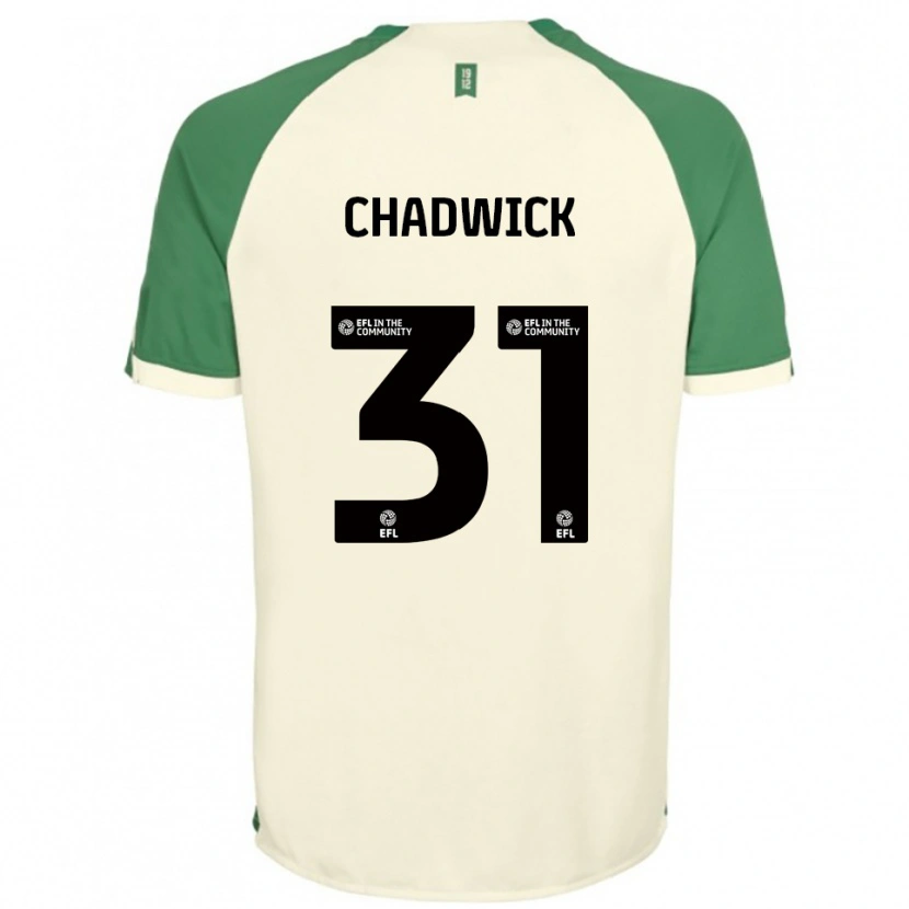 Danxen Homem Camisola Louis Chadwick #31 Branco Sujo Verde Alternativa 2025/26 Camisa Brasil