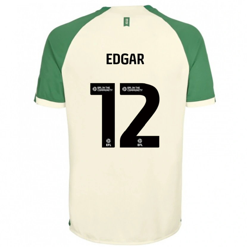 Danxen Homem Camisola Sammy Edgar #12 Branco Sujo Verde Alternativa 2025/26 Camisa Brasil