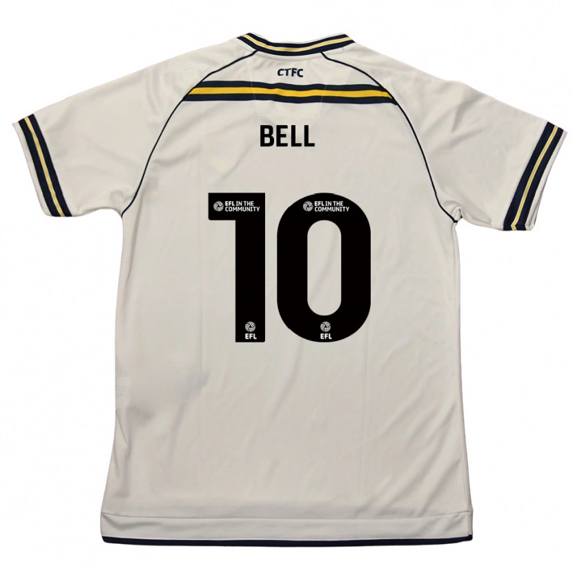 Danxen Homem Camisola Libby Bell #10 Branco Azul Marinho Alternativa 2025/26 Camisa Brasil