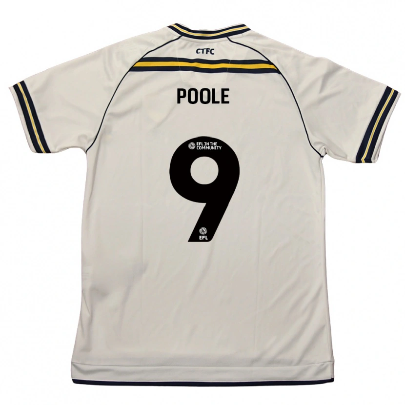 Danxen Homem Camisola Phoebie Poole #9 Branco Azul Marinho Alternativa 2025/26 Camisa Brasil