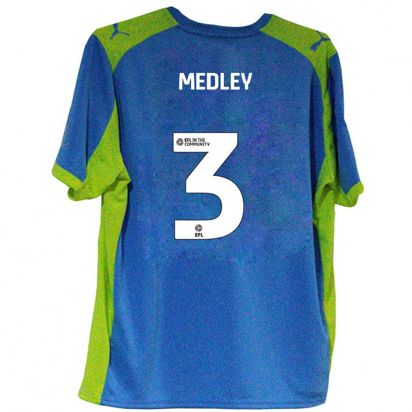 Danxen Homem Camisola Zech Medley #3 Azul Celeste Amarelo Alternativa 2025/26 Camisa Brasil