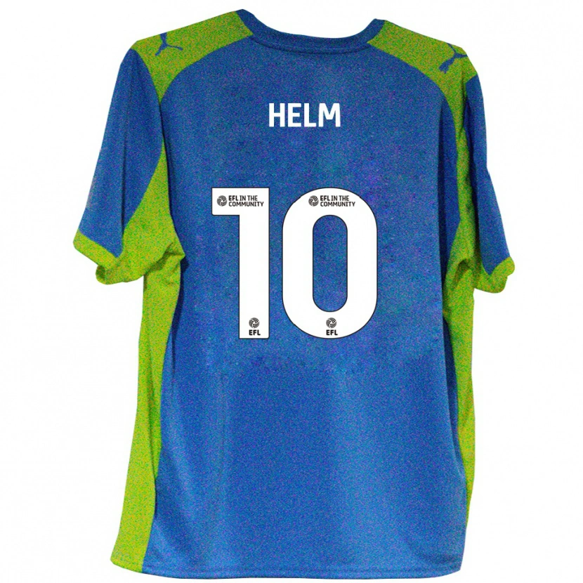 Danxen Homem Camisola Mark Helm #10 Azul Celeste Amarelo Alternativa 2025/26 Camisa Brasil
