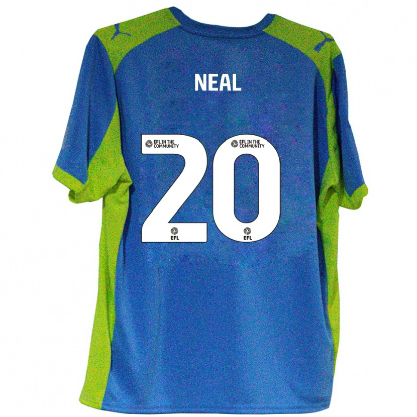 Danxen Homem Camisola Harrison Neal #20 Azul Celeste Amarelo Alternativa 2025/26 Camisa Brasil