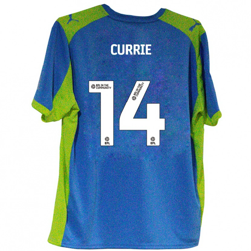 Danxen Homem Camisola Harvey Currie #14 Azul Celeste Amarelo Alternativa 2025/26 Camisa Brasil
