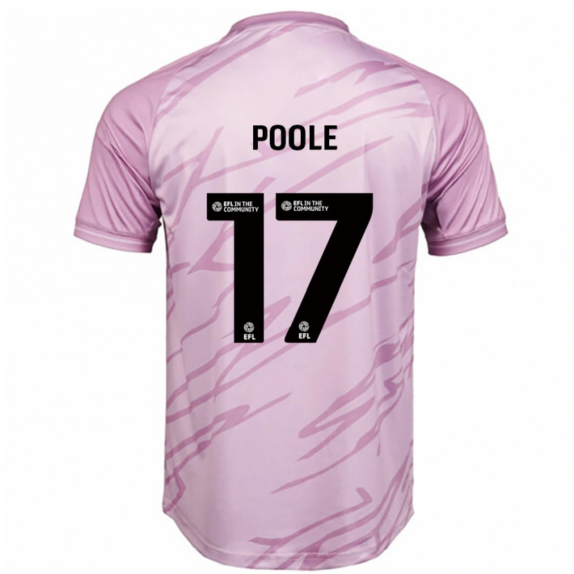 Danxen Homem Camisola Mia Poole #17 Rosa Preto Alternativa 2025/26 Camisa Brasil