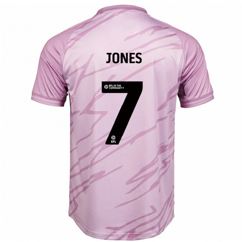 Danxen Homem Camisola Maddie Jones #7 Rosa Preto Alternativa 2025/26 Camisa Brasil
