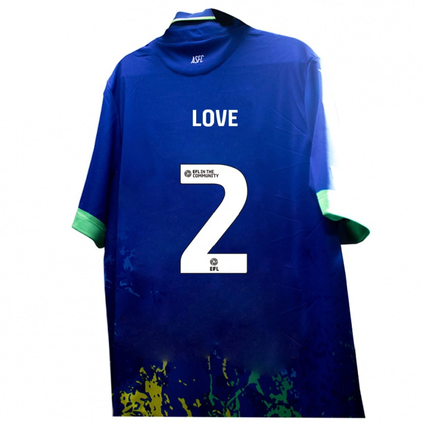 Danxen Homem Camisola Donald Love #2 Azul Amarelo Alternativa 2025/26 Camisa Brasil