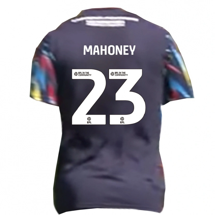 Danxen Homem Camisola Connor Mahoney #23 Azul Marinho Amarelo Vermelho Alternativa 2025/26 Camisa Brasil