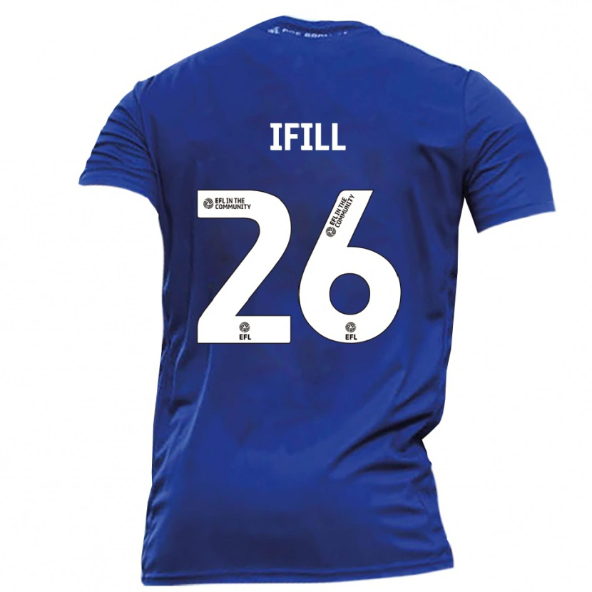 Danxen Homem Camisola Marcus Ifill #26 Azul Branco Alternativa 2025/26 Camisa Brasil