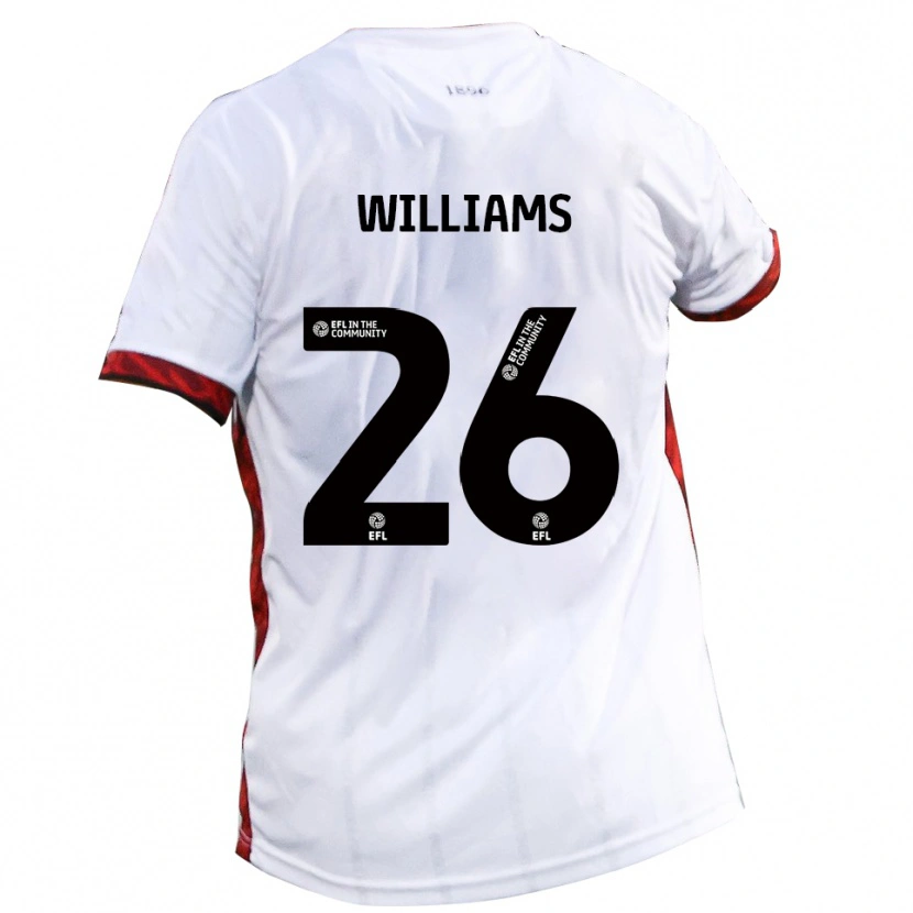 Danxen Homem Camisola Jay Williams #26 Branco Vermelho Preto Alternativa 2025/26 Camisa Brasil
