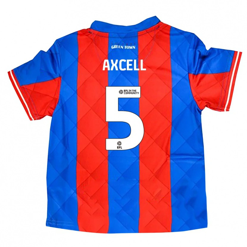 Danxen Homem Camisola Finley Axcell #5 Azul Vermelho Branco Alternativa 2025/26 Camisa Brasil