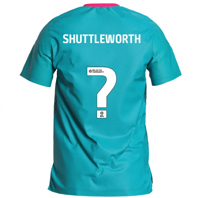 Danxen Homem Camisola Hannah Shuttleworth #0 Azul Celeste Rosa Alternativa 2025/26 Camisa Brasil