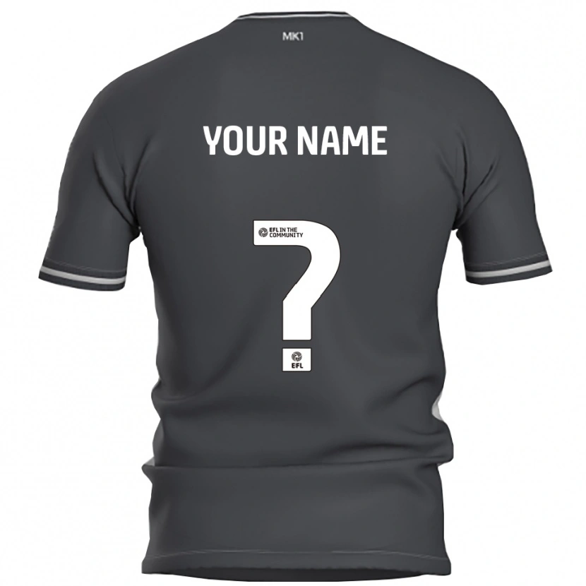 Danxen Homem Camisola Seu Nome #0 Cinza Prata Alternativa 2025/26 Camisa Brasil