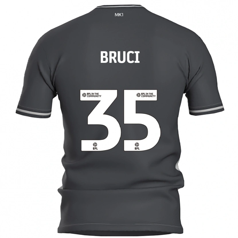 Danxen Homem Camisola Izabella Bruci #35 Cinza Prata Alternativa 2025/26 Camisa Brasil