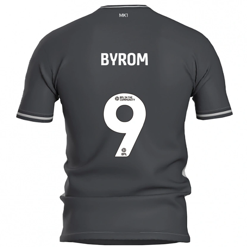 Danxen Homem Camisola Sophie Byrom #9 Cinza Prata Alternativa 2025/26 Camisa Brasil