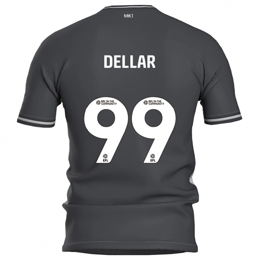 Danxen Homem Camisola Megan Dellar #99 Cinza Prata Alternativa 2025/26 Camisa Brasil