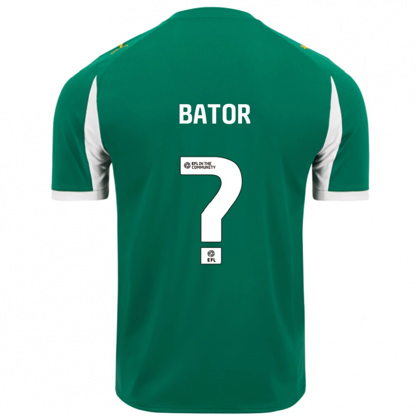 Danxen Homem Camisola Sam Bator #0 Verde Branco Alternativa 2025/26 Camisa Brasil