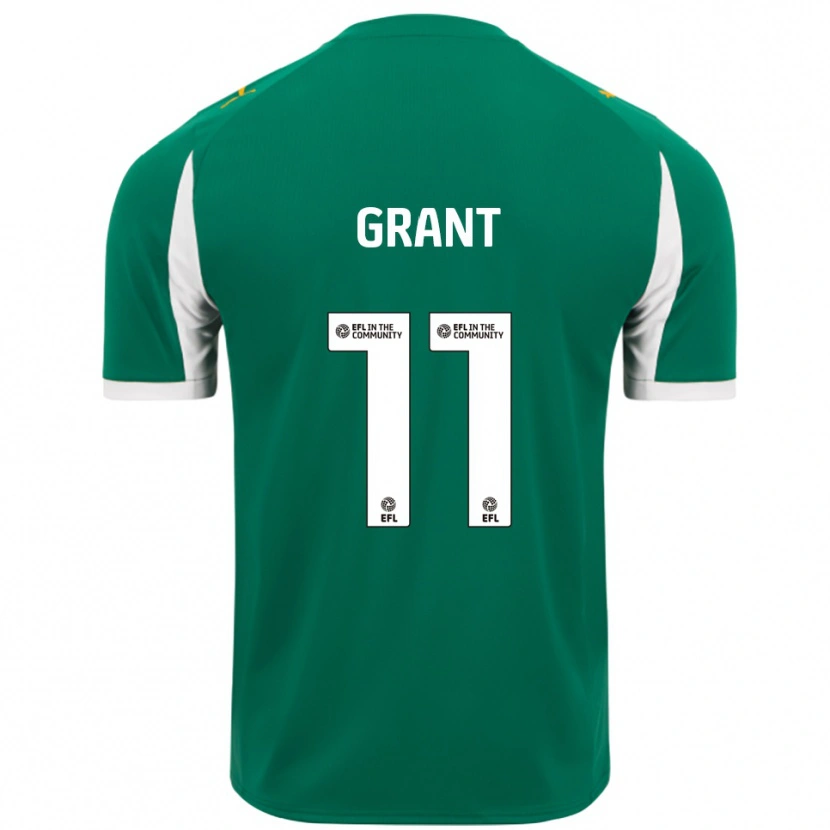 Danxen Homem Camisola Conor Grant #11 Verde Branco Alternativa 2025/26 Camisa Brasil