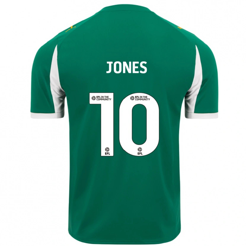 Danxen Homem Camisola Jodi Jones #10 Verde Branco Alternativa 2025/26 Camisa Brasil