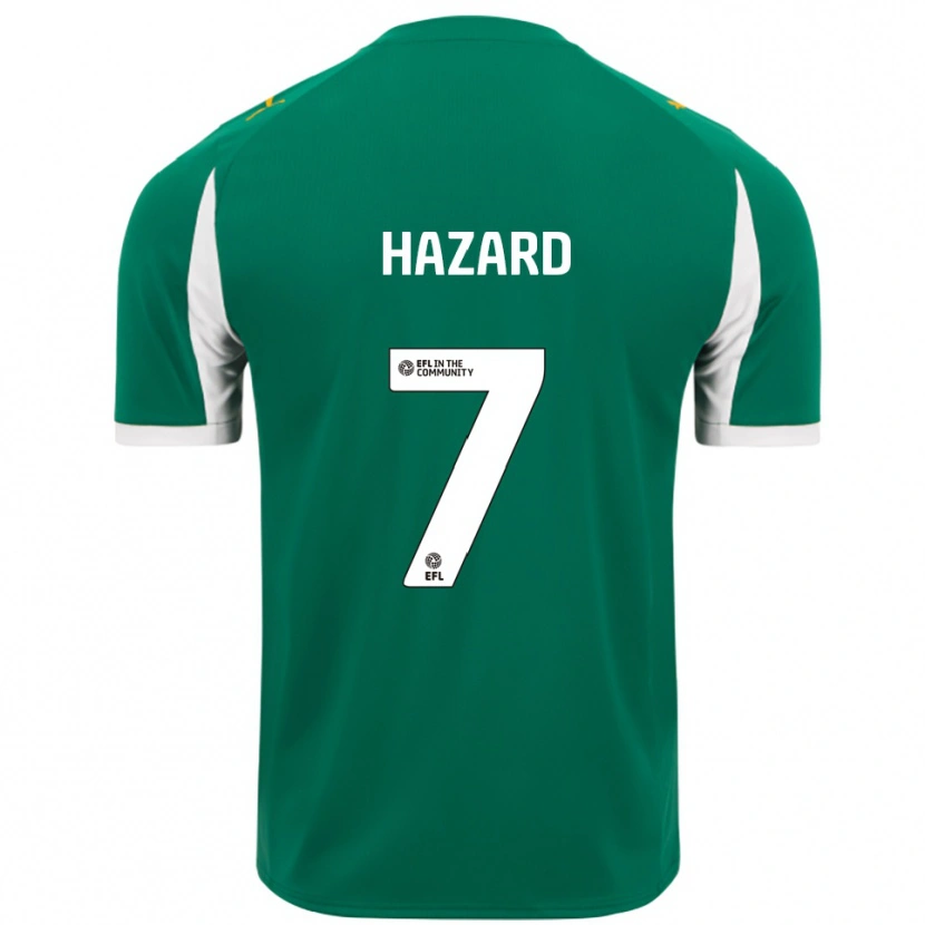 Danxen Homem Camisola Harrison Hazard #7 Verde Branco Alternativa 2025/26 Camisa Brasil