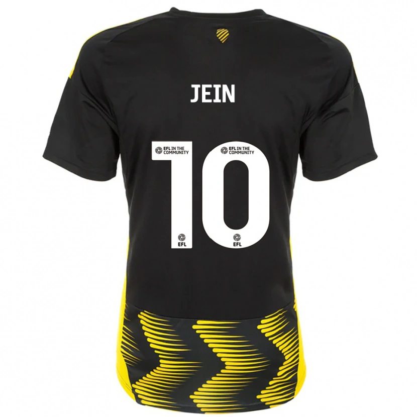 Danxen Homem Camisola Shaunna Jein #10 Preto Amarelo Alternativa 2025/26 Camisa Brasil