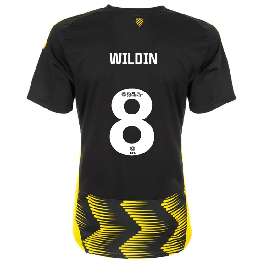 Danxen Homem Camisola Mia Wildin #8 Preto Amarelo Alternativa 2025/26 Camisa Brasil