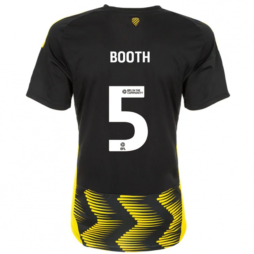 Danxen Homem Camisola Lailah Booth #5 Preto Amarelo Alternativa 2025/26 Camisa Brasil