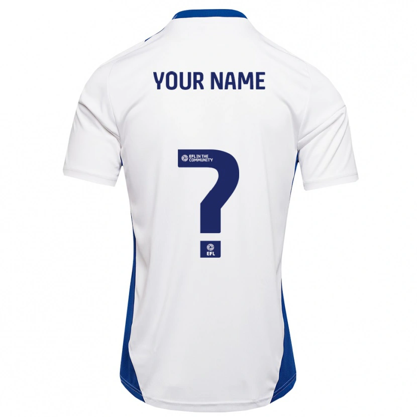 Danxen Homem Camisola Seu Nome #0 Branco Azul Alternativa 2025/26 Camisa Brasil
