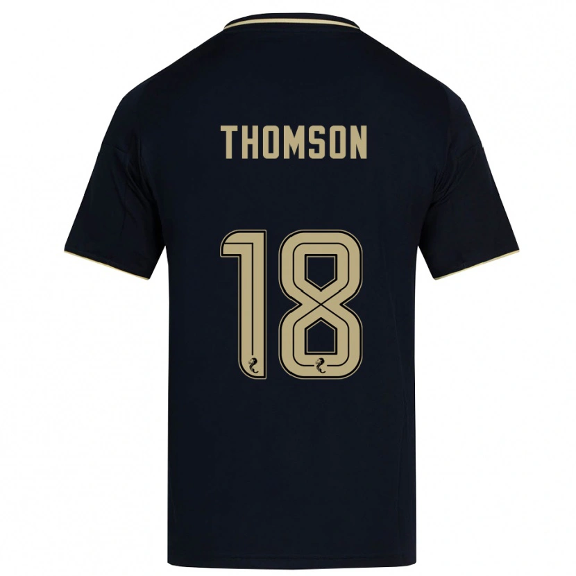 Danxen Homem Camisola Eva Thomson #18 Azul Marinho Dourado Alternativa 2025/26 Camisa Brasil