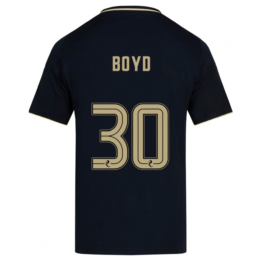 Danxen Homem Camisola Fletcher Boyd #30 Azul Marinho Dourado Alternativa 2025/26 Camisa Brasil