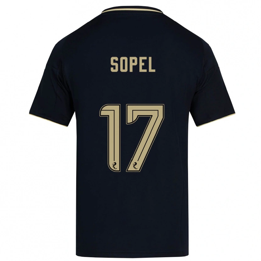Danxen Homem Camisola Nadia Sopel #17 Azul Marinho Dourado Alternativa 2025/26 Camisa Brasil