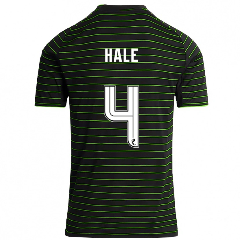 Danxen Homem Camisola Finlay Hale #4 Preto Verde Alternativa 2025/26 Camisa Brasil