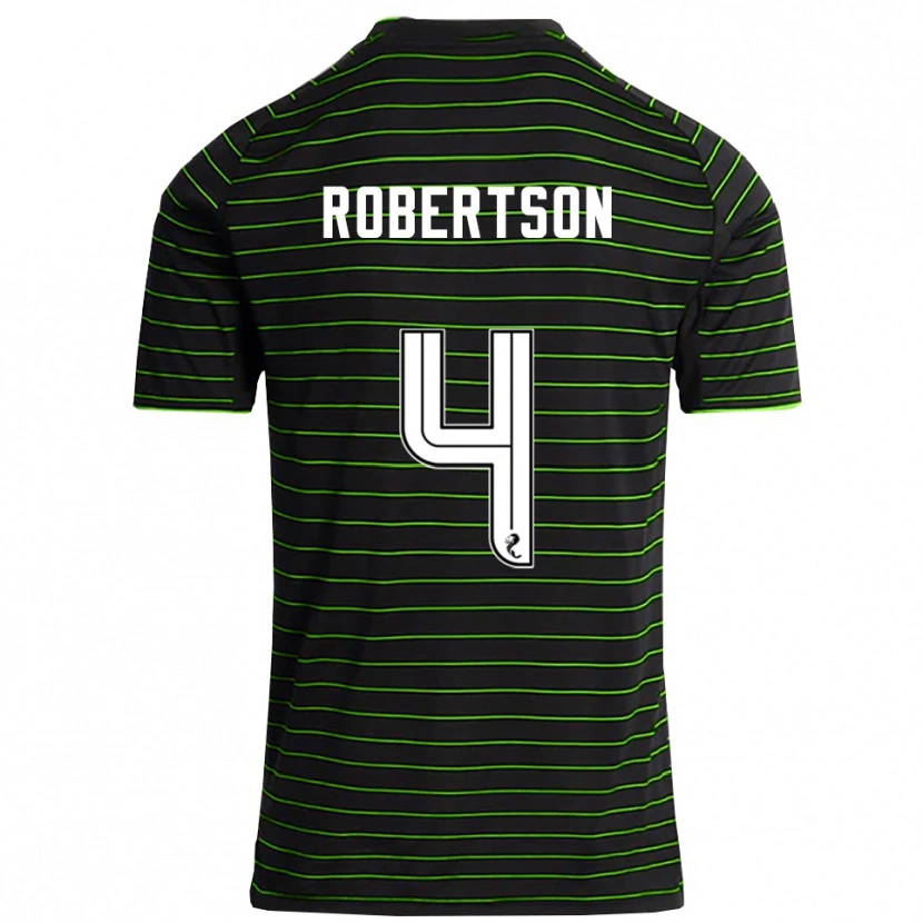 Danxen Homem Camisola Lisa Robertson #4 Preto Verde Alternativa 2025/26 Camisa Brasil
